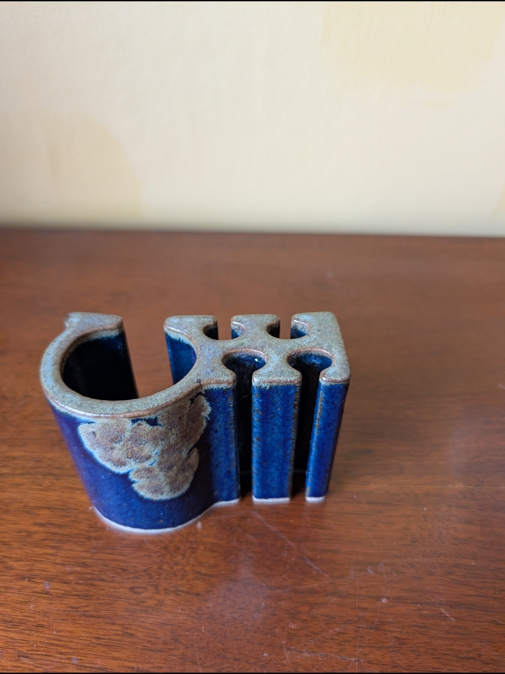 Snug Hill Pottery Toothbrush And Cup Holder Made In Oregon